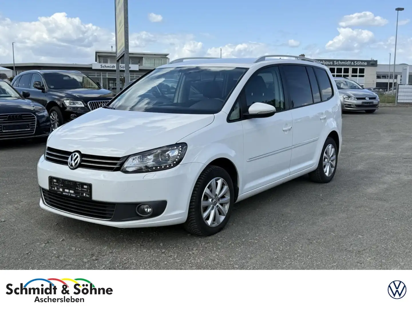 Volkswagen Touran Highline 1.4 TSI DSG NUR AN AUTOHÄNDLER Klima Weiß - 1
