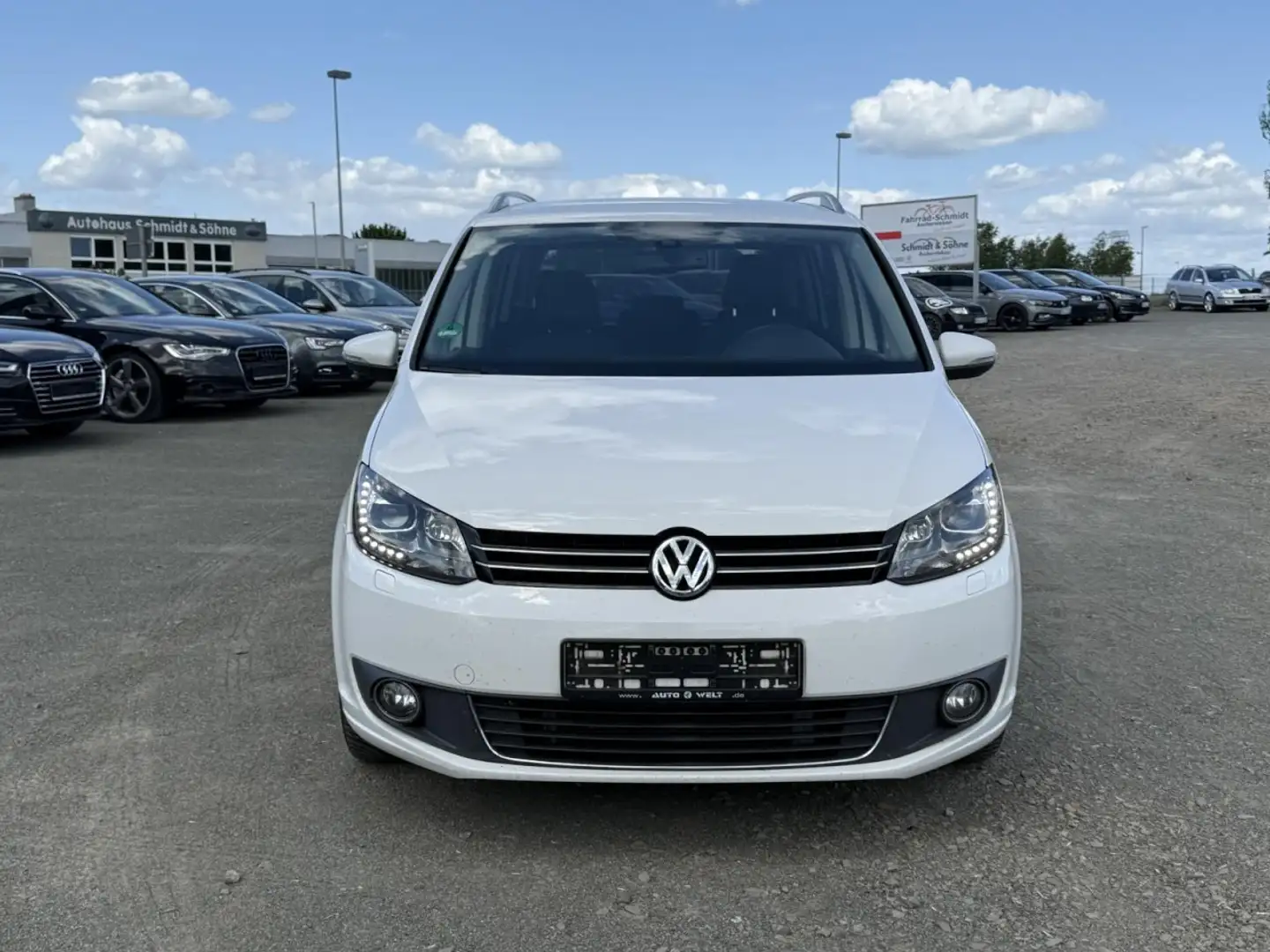 Volkswagen Touran Highline 1.4 TSI DSG NUR AN AUTOHÄNDLER Klima Weiß - 2