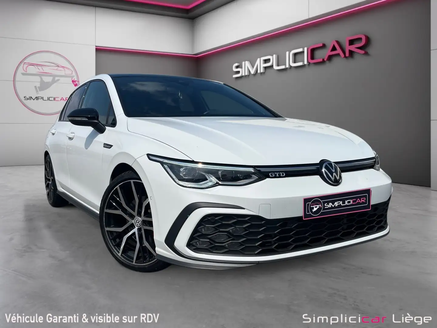 Volkswagen Golf GTD Golf 2.0 TDi DSG*GARANTIE 12 MOIS Wit - 1