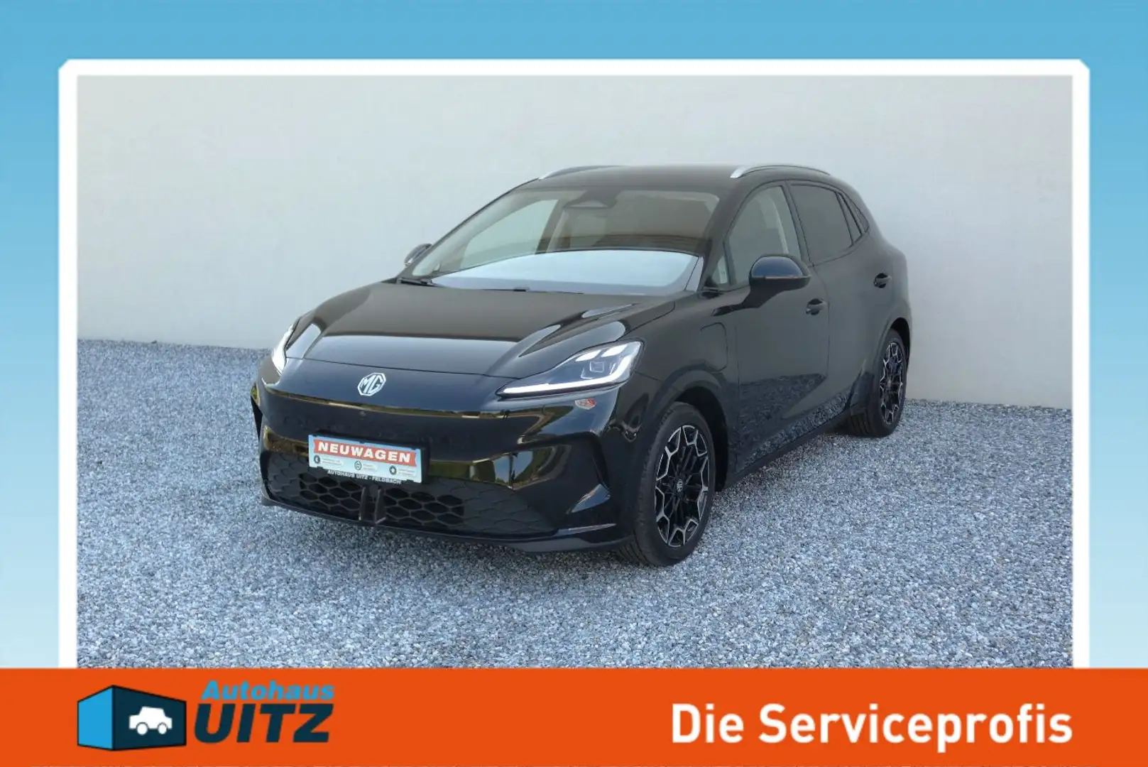 MG MG4 Urban Luxury 54kwh +Wärmep.+360°+LED+Fahras. Schwarz - 1