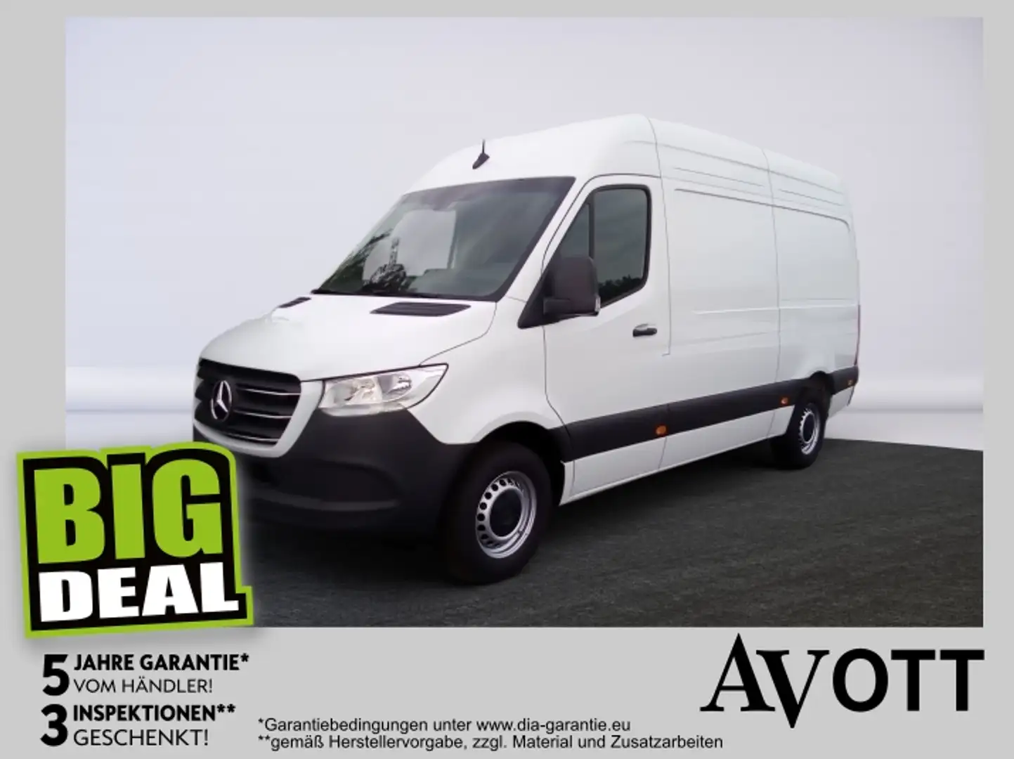 Mercedes-Benz Sprinter 315 CDI Kasten PRO Hochdach Standard Blanc - 1