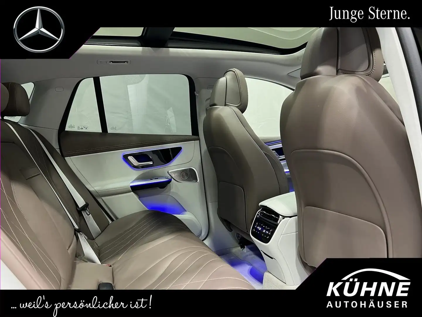 Mercedes-Benz EQE 350 AMG Premium Night 22KW+10°HA+Massage !! Noir - 1