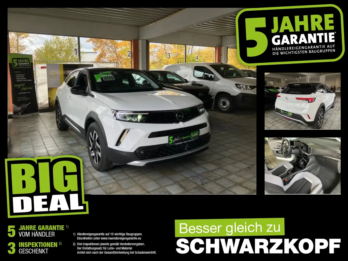 Opel Mokka-E Mokka e Elegance Fin. ab 2,99 % Fernlichtass.+Kam Blanc - 1