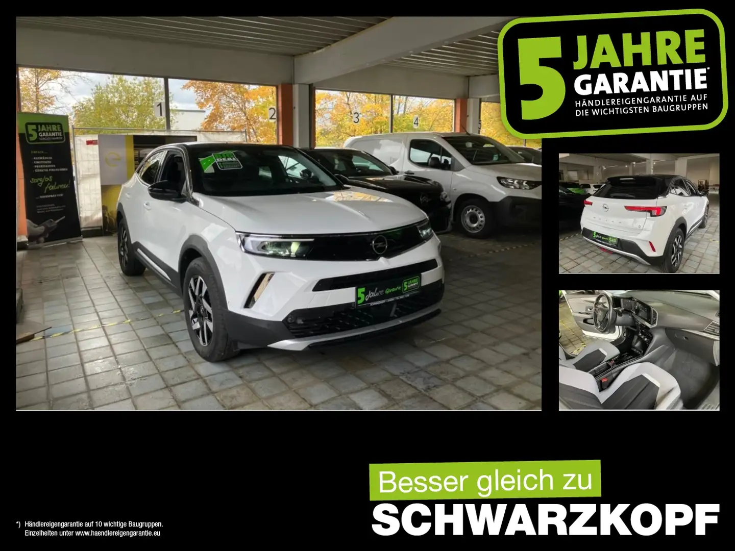 Opel Mokka-E Mokka e Elegance Fin. ab 2,99 % Fernlichtass.+Kam Weiß - 1