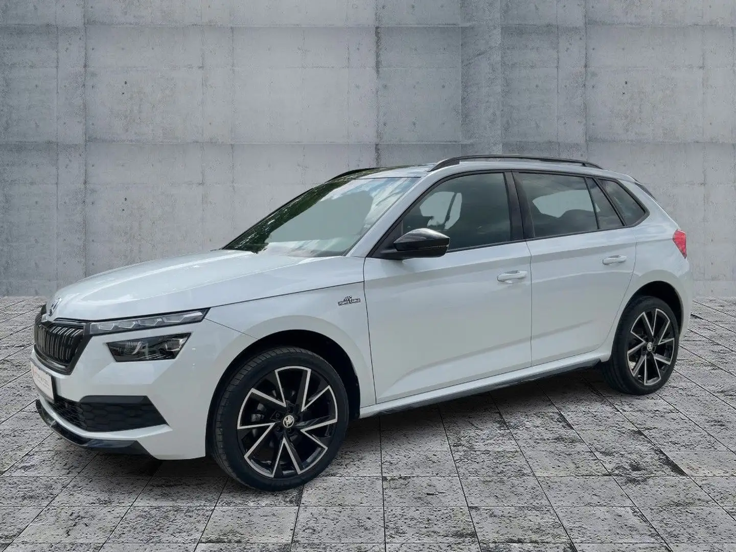 Skoda Kamiq 1.5 TSI DSG MONTE CARLO LED+NAVI+ACC+PANO Weiß - 2