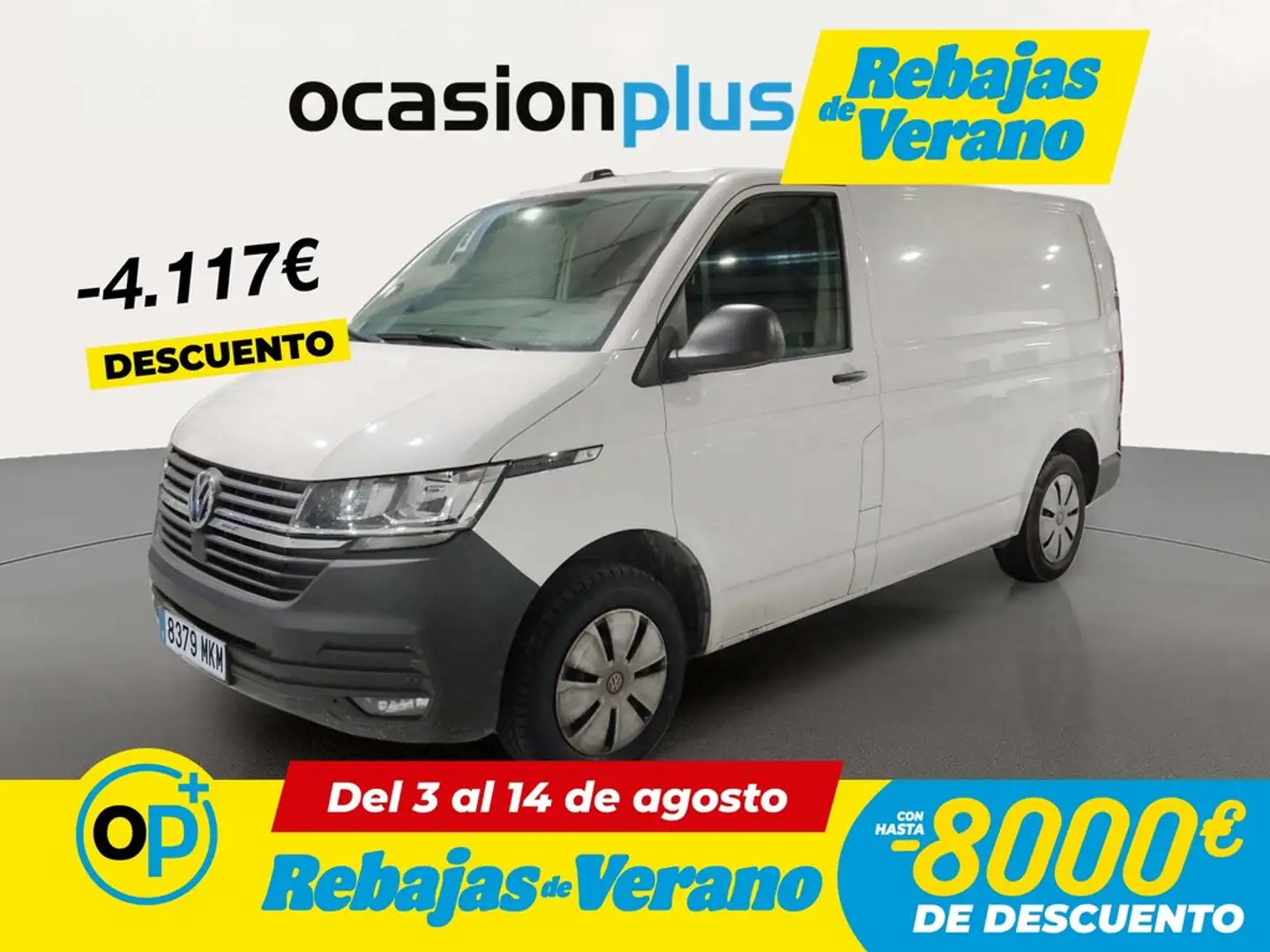 Volkswagen Transporter Furgón 2.0TDI BMT 81kW Blanco - 1