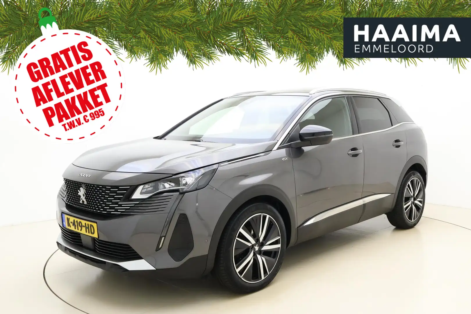 Peugeot 3008 1.2 PureTech Blue Lease GT | Panoramadak | Stoelma Grau - 1
