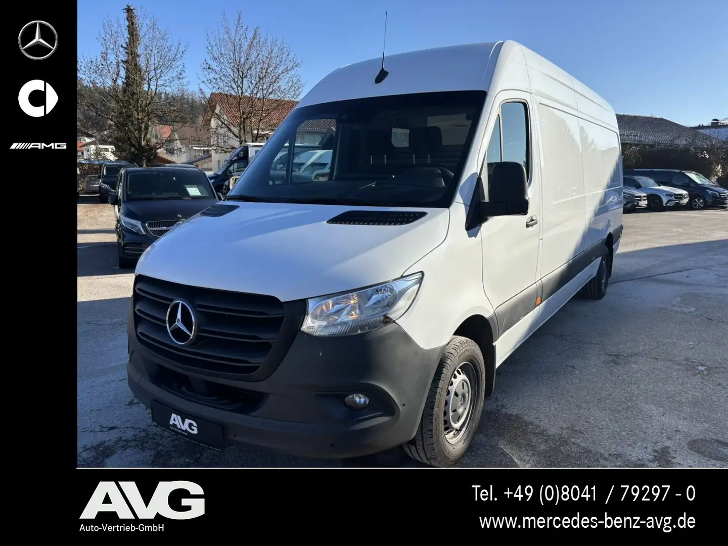 Mercedes-Benz Sprinter 317 CDI Hochdach Blanc - 1
