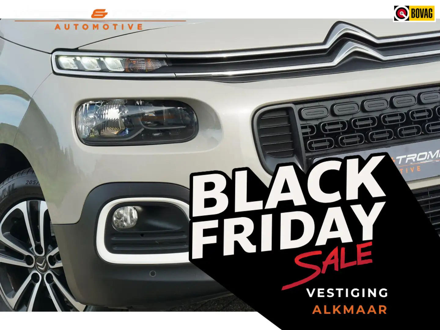 Citroen Berlingo 1.2 110PK Shine | Sable | AppleCarplay/AC/Cruise/P Beige - 1