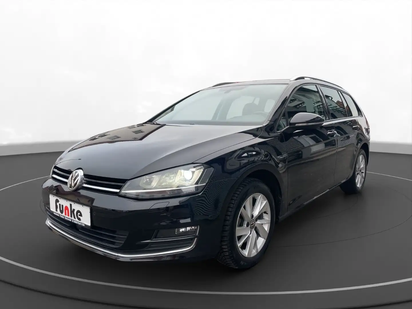 Volkswagen Golf VII Variant Lounge 1.6TDI* NAVI**AHK**SHZ* Nero - 1