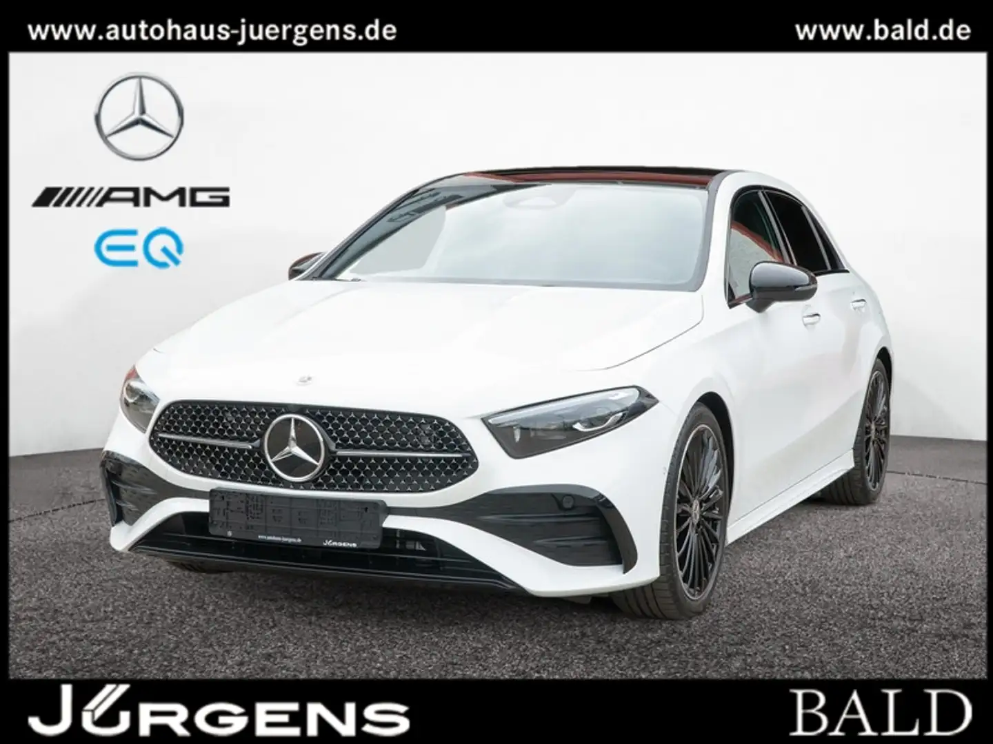 Mercedes-Benz A 200 AMG-Sport/Multibeam/Cam/Pano/Night/Totw/19 Blanc - 1