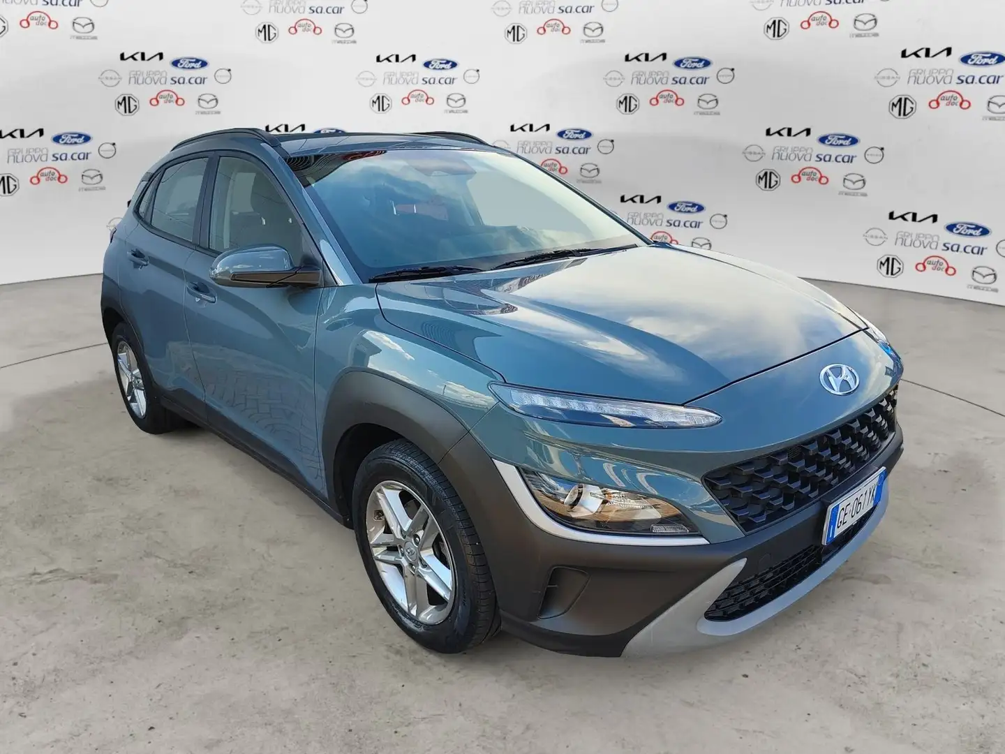Hyundai KONA 1.0 T-GDI XTech Grau - 1