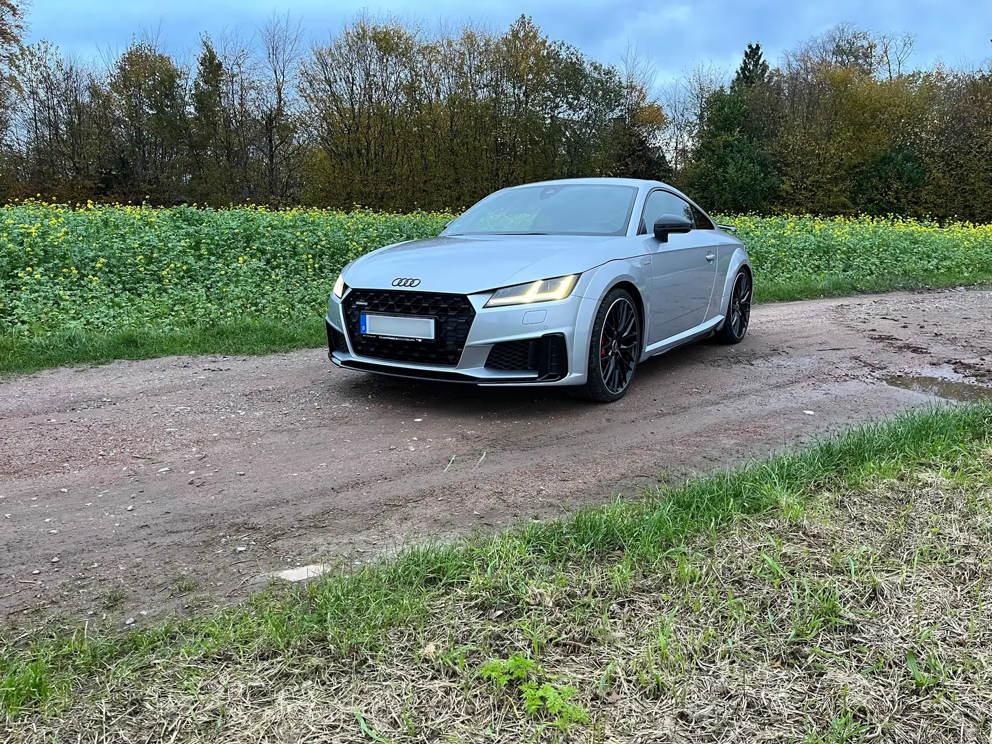 Audi TT 45 TFSI quattro S tronic S line Competition Silber - 2