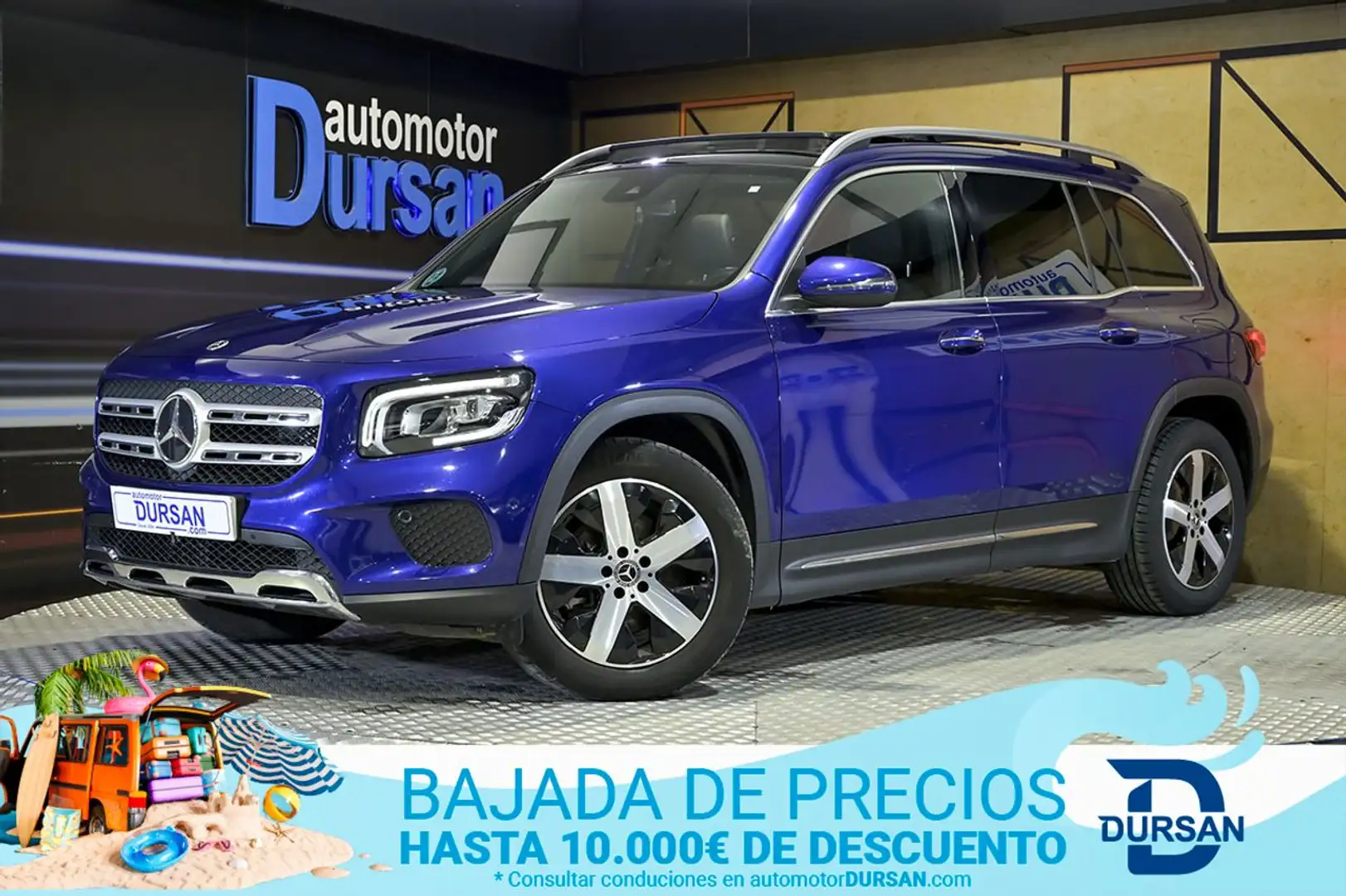 Mercedes-Benz GLB 200 2.0  D 4MATIC DCT 110KW 150CV Azul - 1