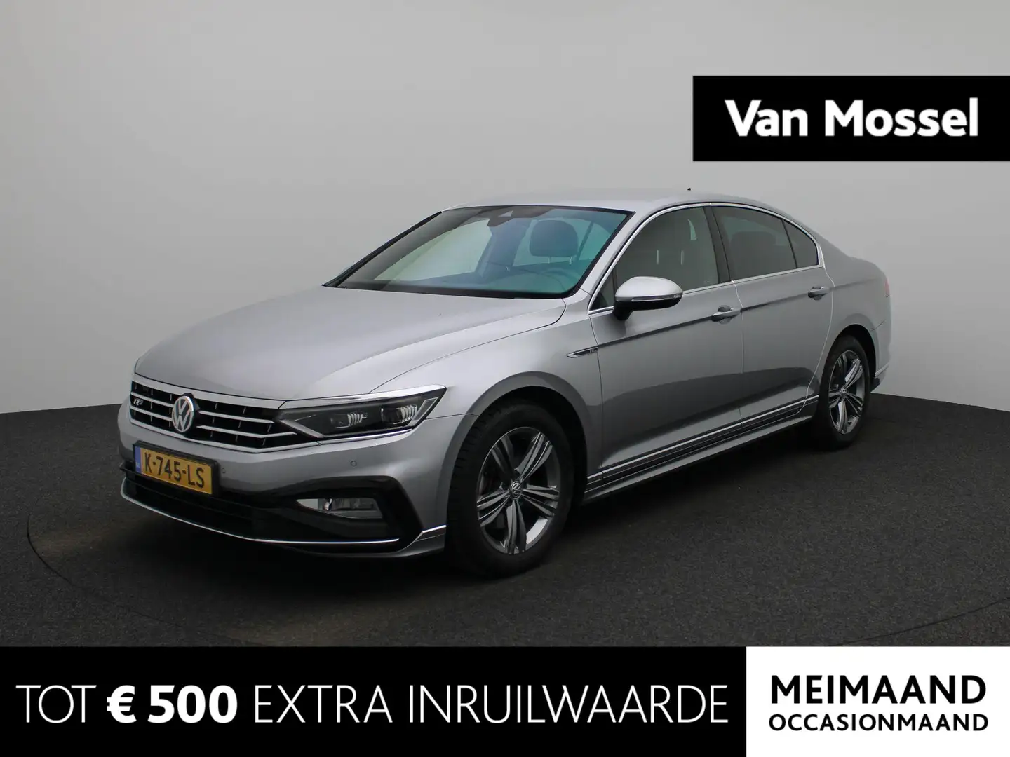 Volkswagen Passat 1.5 TSI Elegance Business R LEDER/ALCANTARA BEKLED Grijs - 1