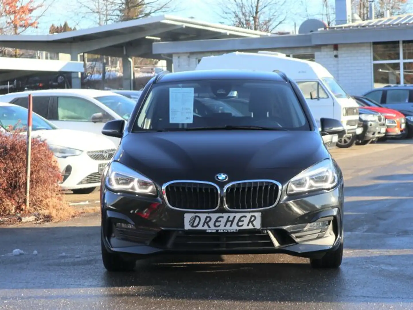 BMW 220 2er Gran Tourer- 220d Sport Line Navi/Autom./LED Schwarz - 2