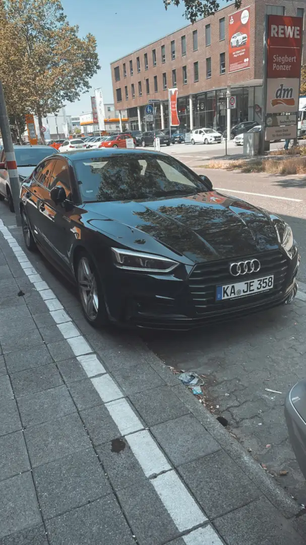 Audi A5 g-tron sportsback 2.0 TFSI SCHECKHEFTGEPFLÄGT Fekete - 2
