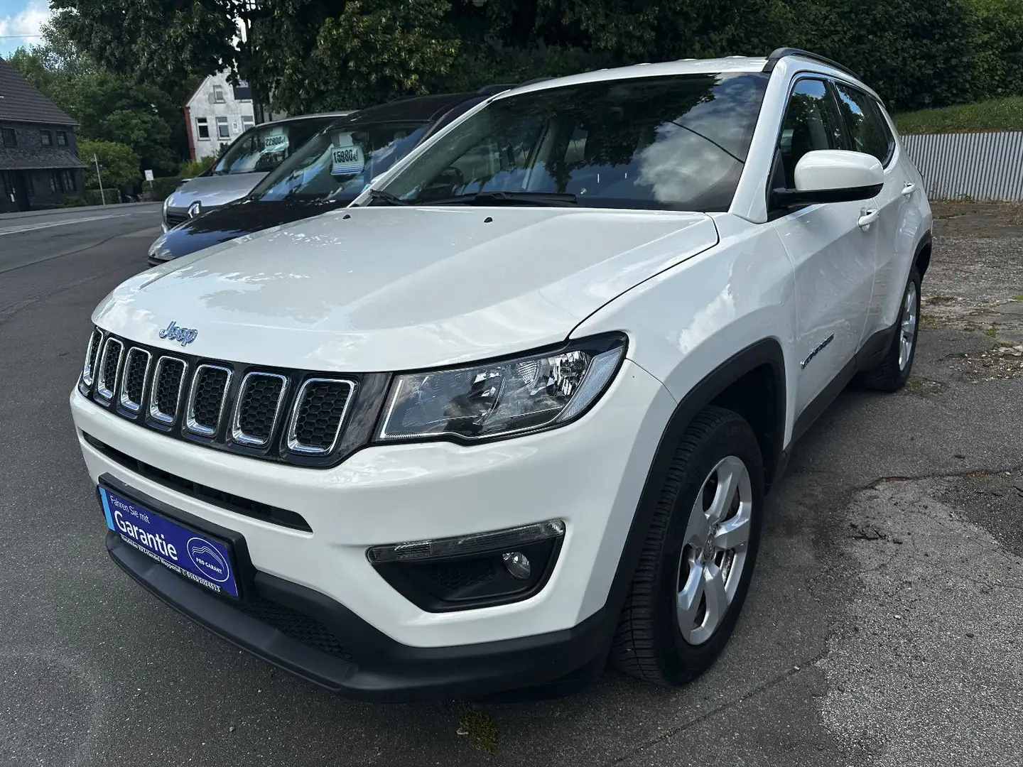 Jeep Compass Longitude FWD*NUR 57tkm*Keyless*AHK* Blanc - 2