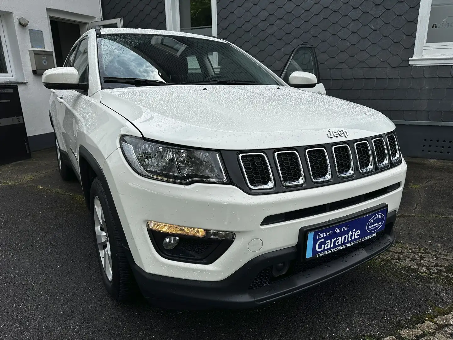 Jeep Compass Longitude FWD*NUR 57tkm*Keyless*AHK* Blanco - 1