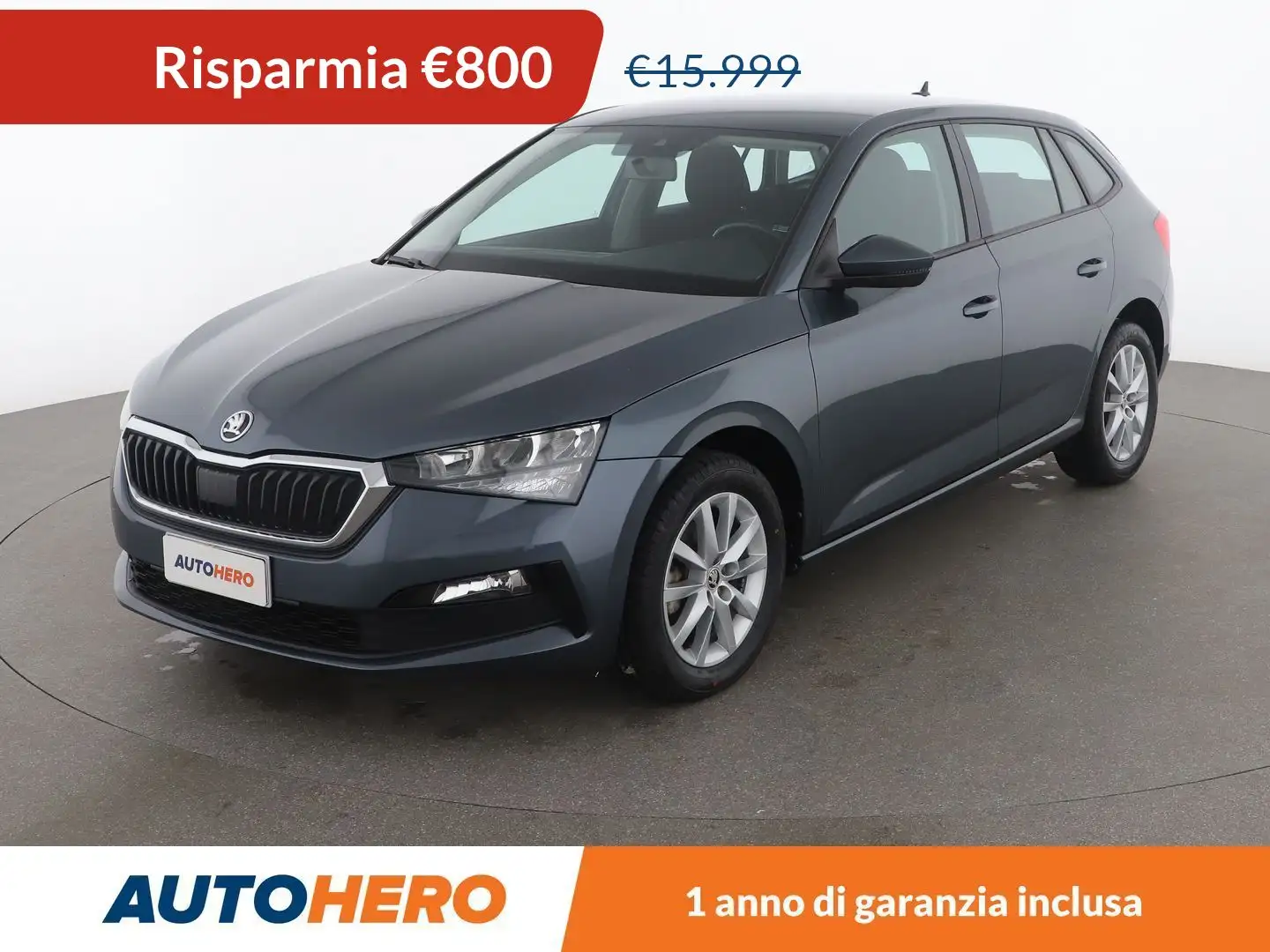 Skoda Scala 1.6 TDI Sport DSG Blue - 1