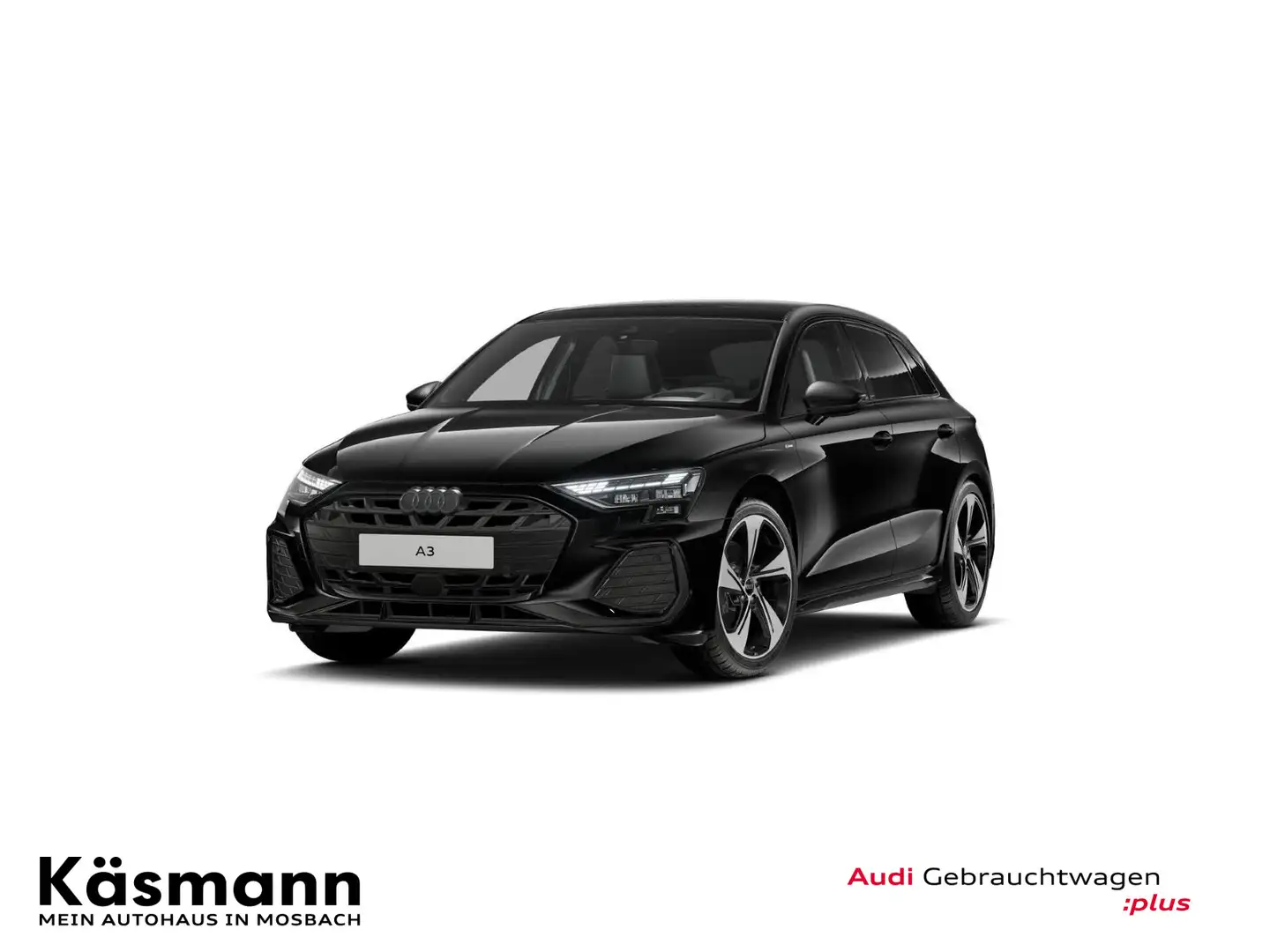 Audi A3 S line 35TFSI MATRIX KAM HUD Schwarz - 2