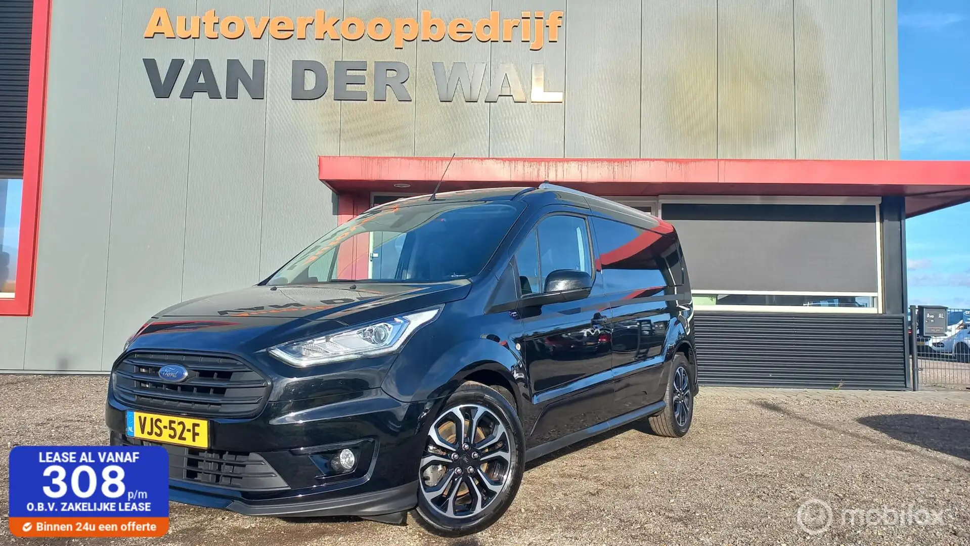 Ford Transit Connect 1.5 EcoBlue L2 Sport/AUTOMAAT/CLIMATECONTROL/NAVIG Noir - 1