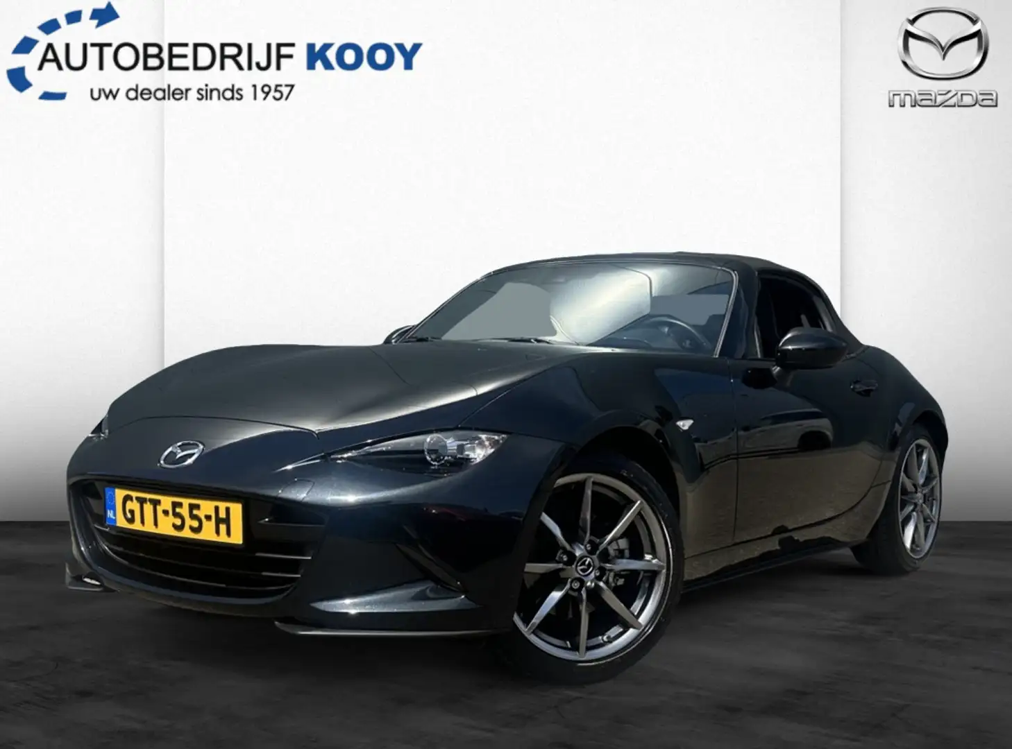 Mazda MX-5 2.0 SkyActiv-G 184pk Sportive / Recaro / Sportonde Zwart - 1