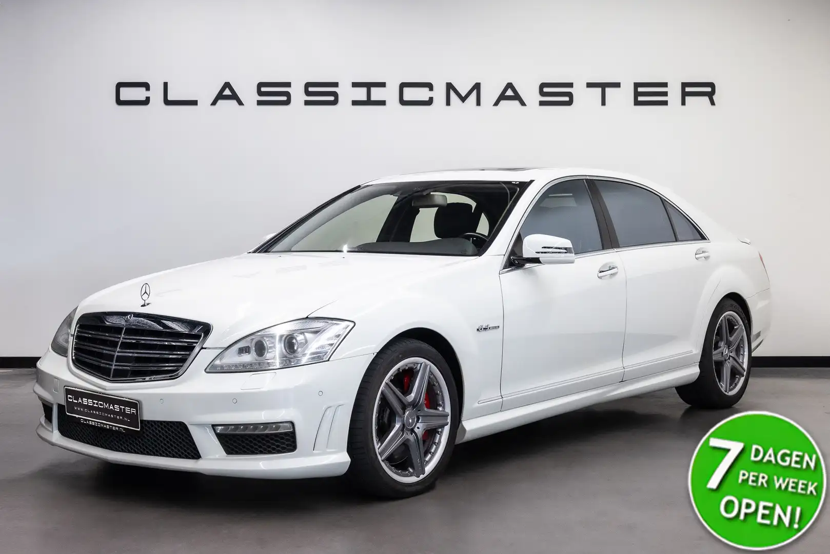 Mercedes-Benz S 63 AMG Lang Btw auto, Fiscale waarde € 12.000,- (€ 40.454 Bianco - 1