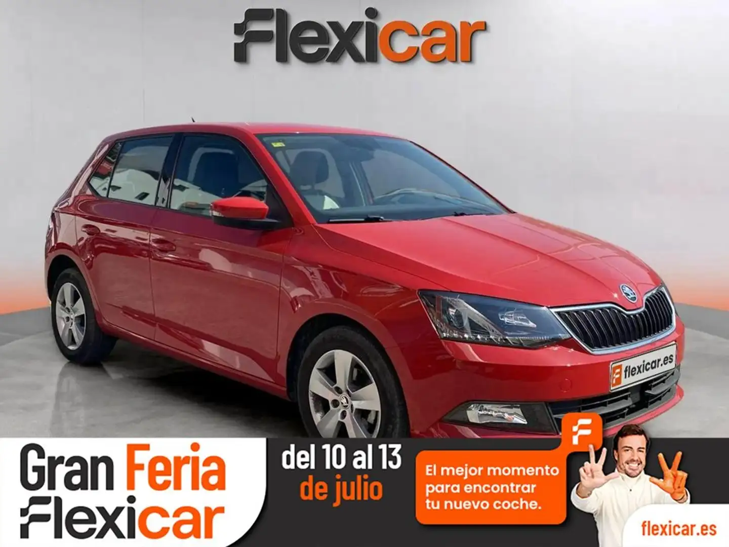 Skoda Fabia 1.0 TSI Monte Carlo 70kW Rojo - 1