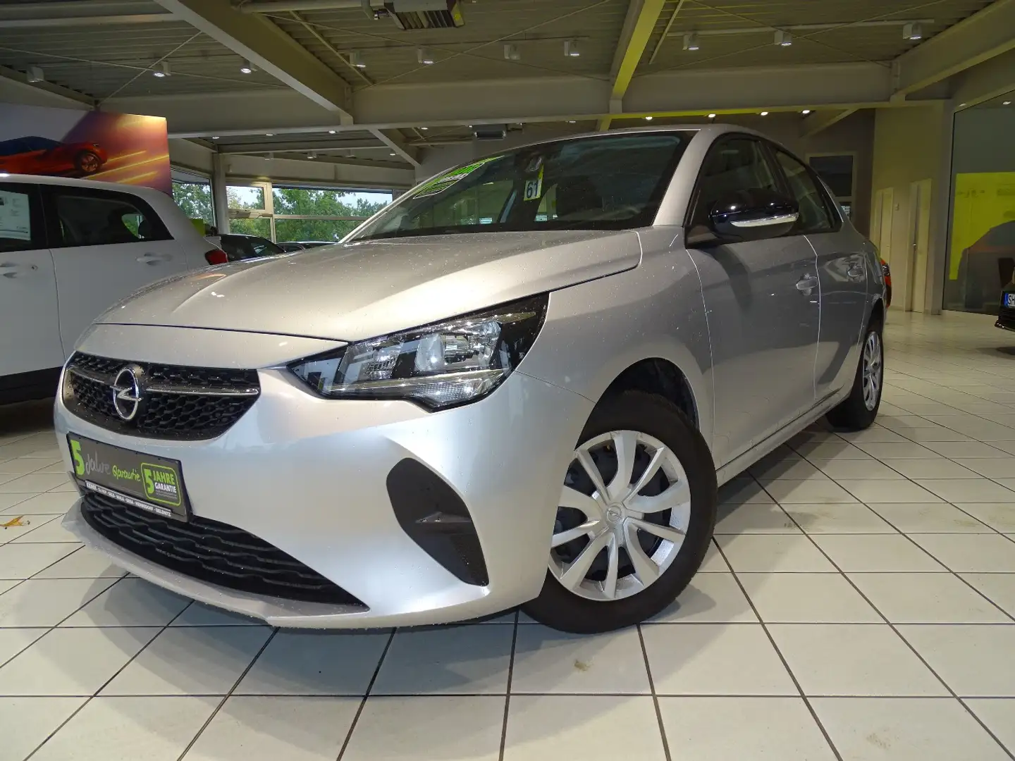 Opel Corsa 1.2 EDITION PDC+Klima+Kollisionswarner Silber - 2
