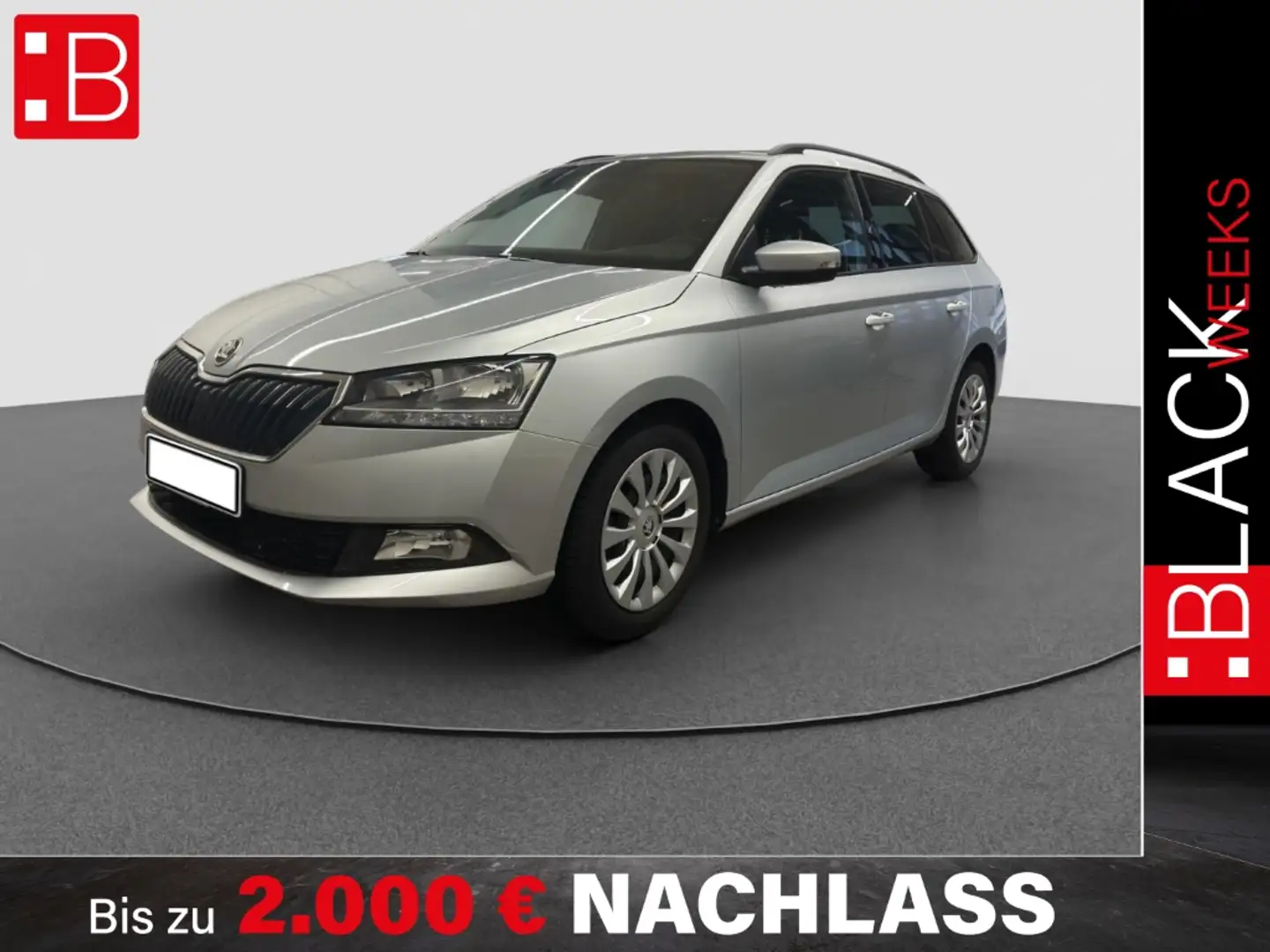 Skoda Fabia Combi 1.0 TSI Ambition NAVI PDC SHZ Argent - 1