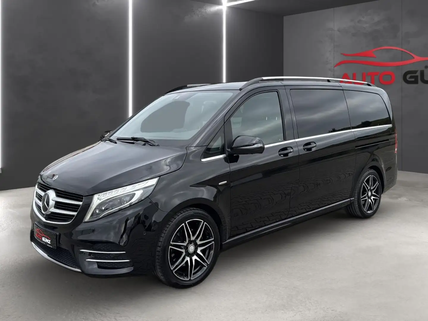 Mercedes-Benz V 250 d EXCLUSIVE EDITION lang AMG line *Voll* Noir - 1