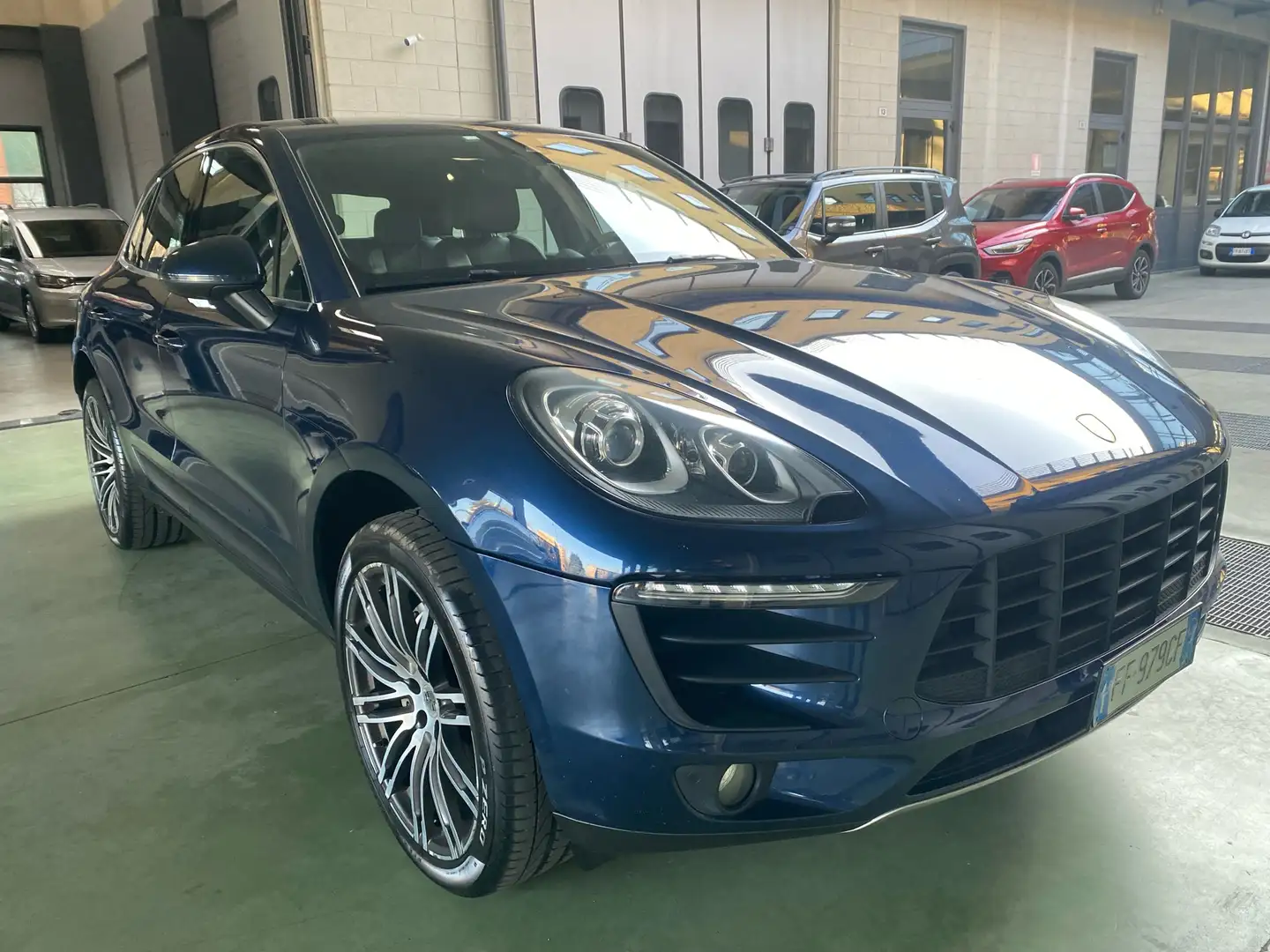 Porsche Macan 3.0d S 250cv pdk my16 Blau - 1