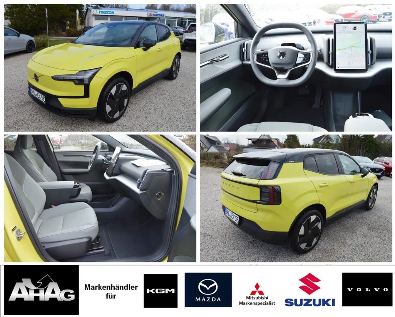 Volvo EX30 Single Motor Extended Range Plus *4 Pakete* Gelb - 1