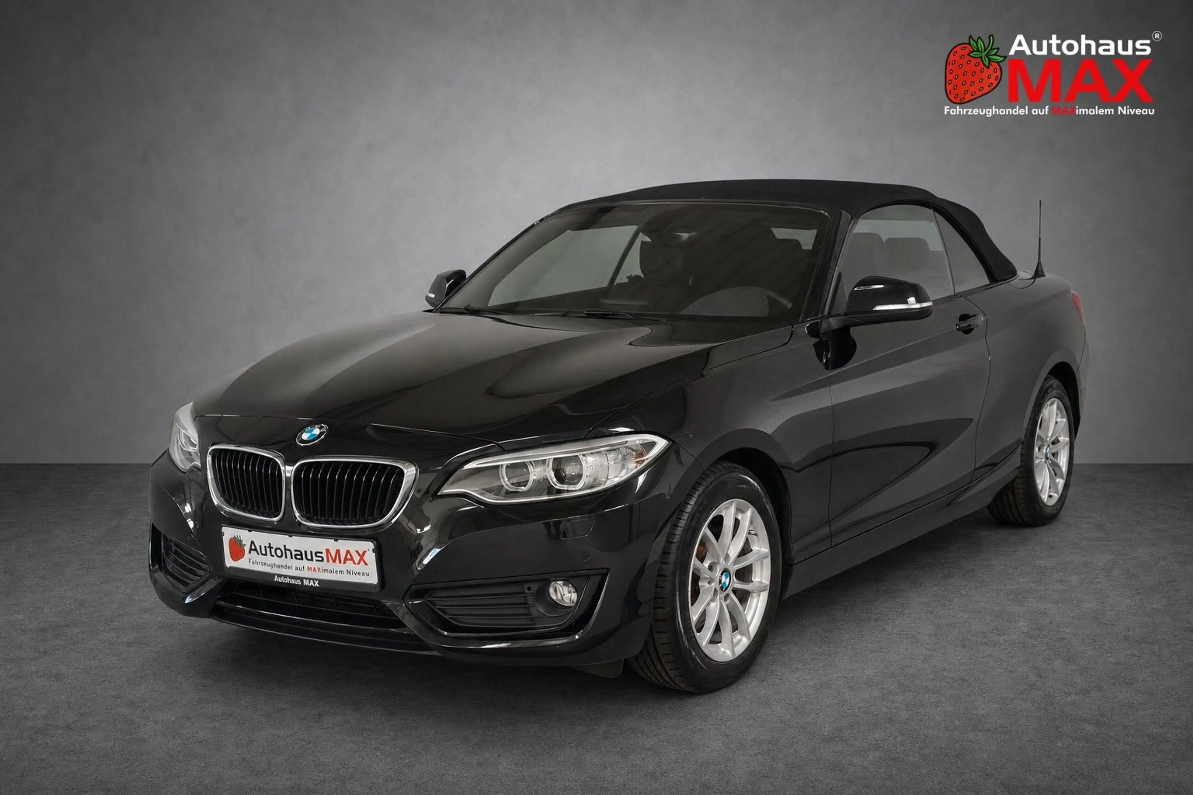 BMW 220 i Cabrio~Navi~SZH~MFL~PDC~1.Hand — photo 2