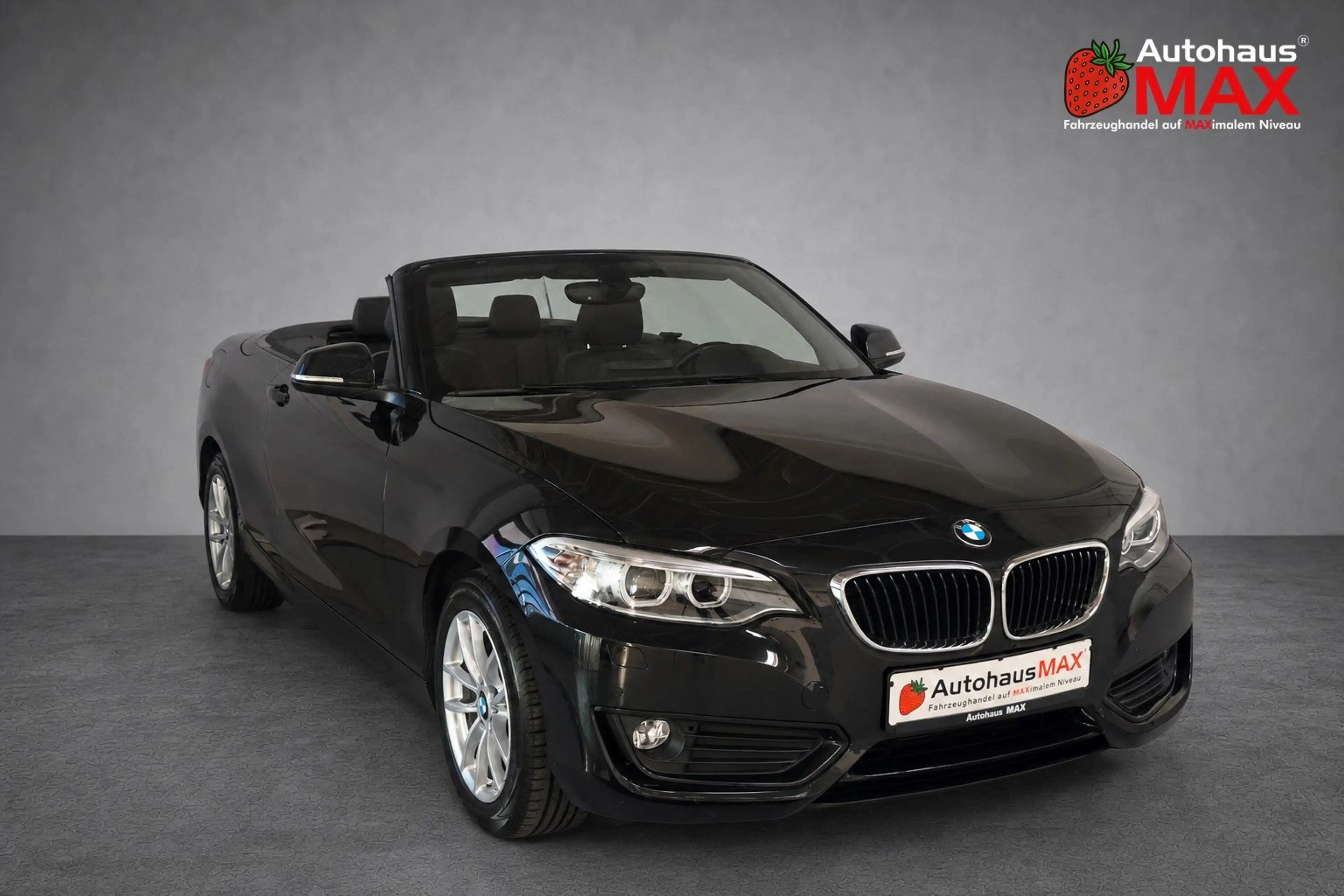 BMW 220 i Cabrio~Navi~SZH~MFL~PDC~1.Hand — photo 9