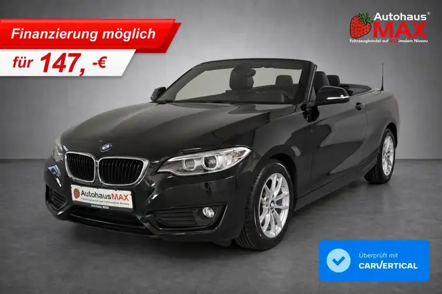 BMW 220 i Cabrio~Navi~SZH~MFL~PDC~1.Hand