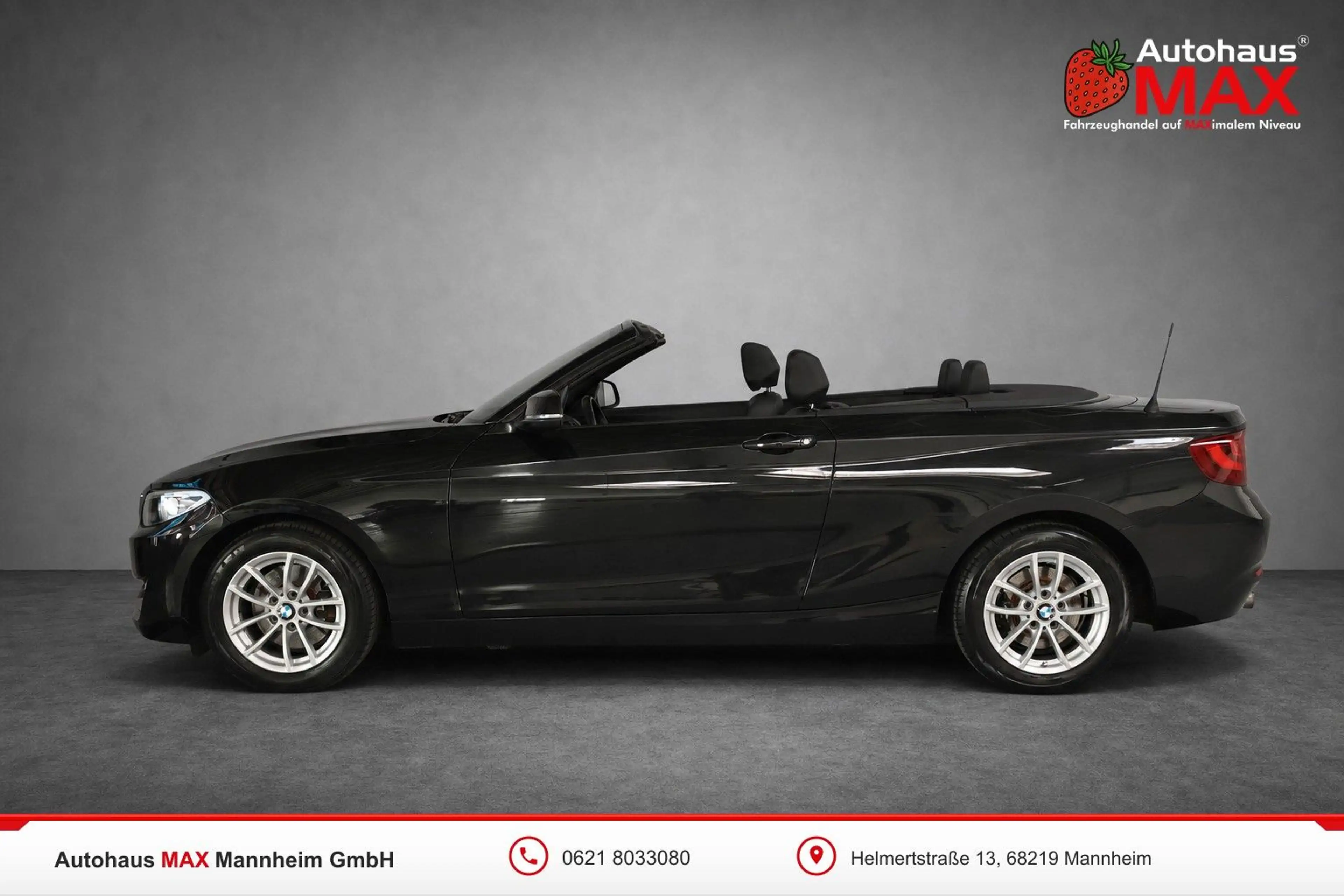 BMW 220 i Cabrio~Navi~SZH~MFL~PDC~1.Hand — photo 3