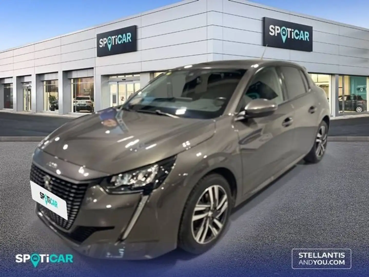 Peugeot 208 PureTech 73kW (100CV) EAT8 Allure Gris - 1