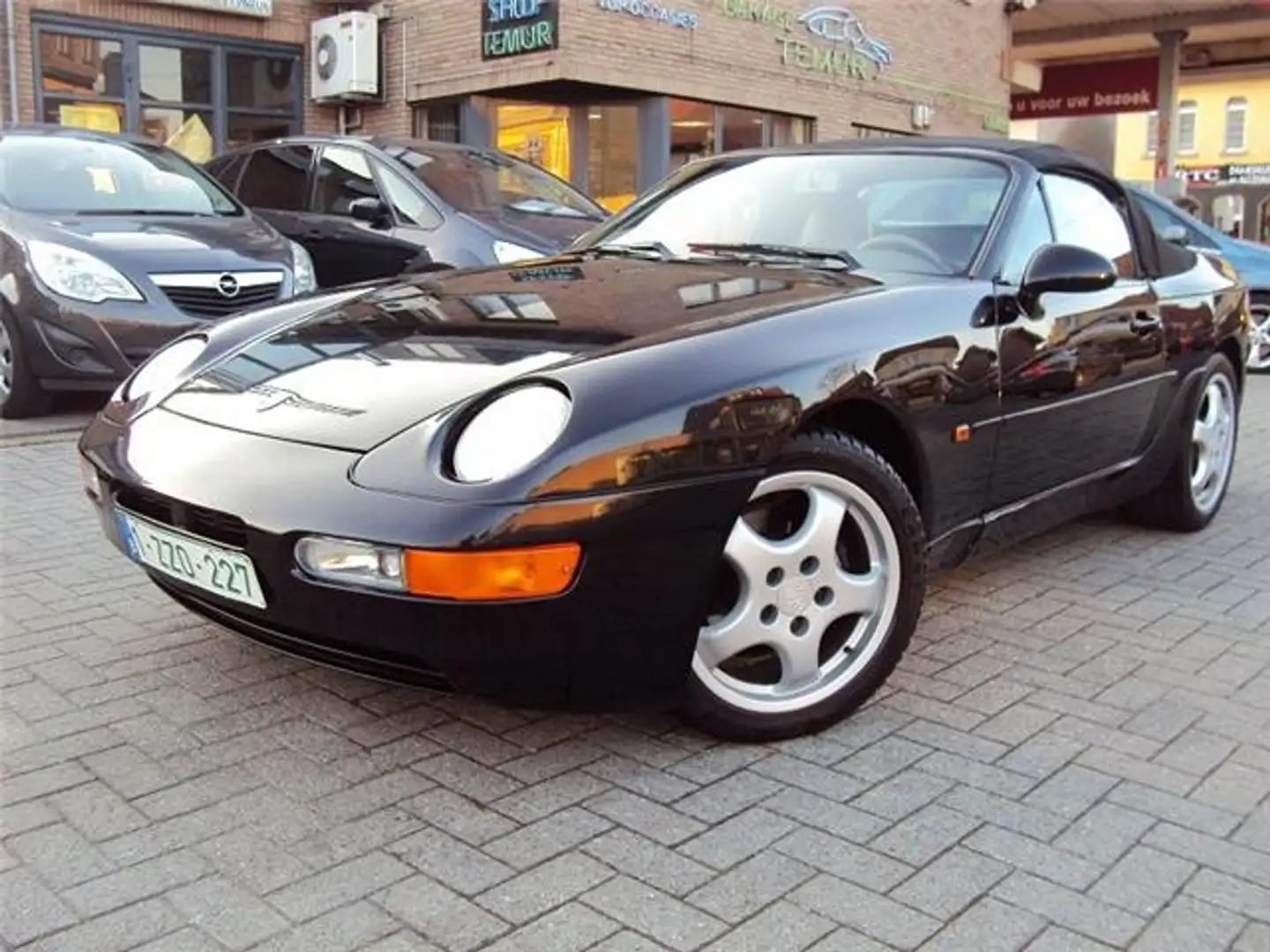 Porsche 968 3.0i Tiptronic Cabrio Leder Airco 138.000 km Noir - 1