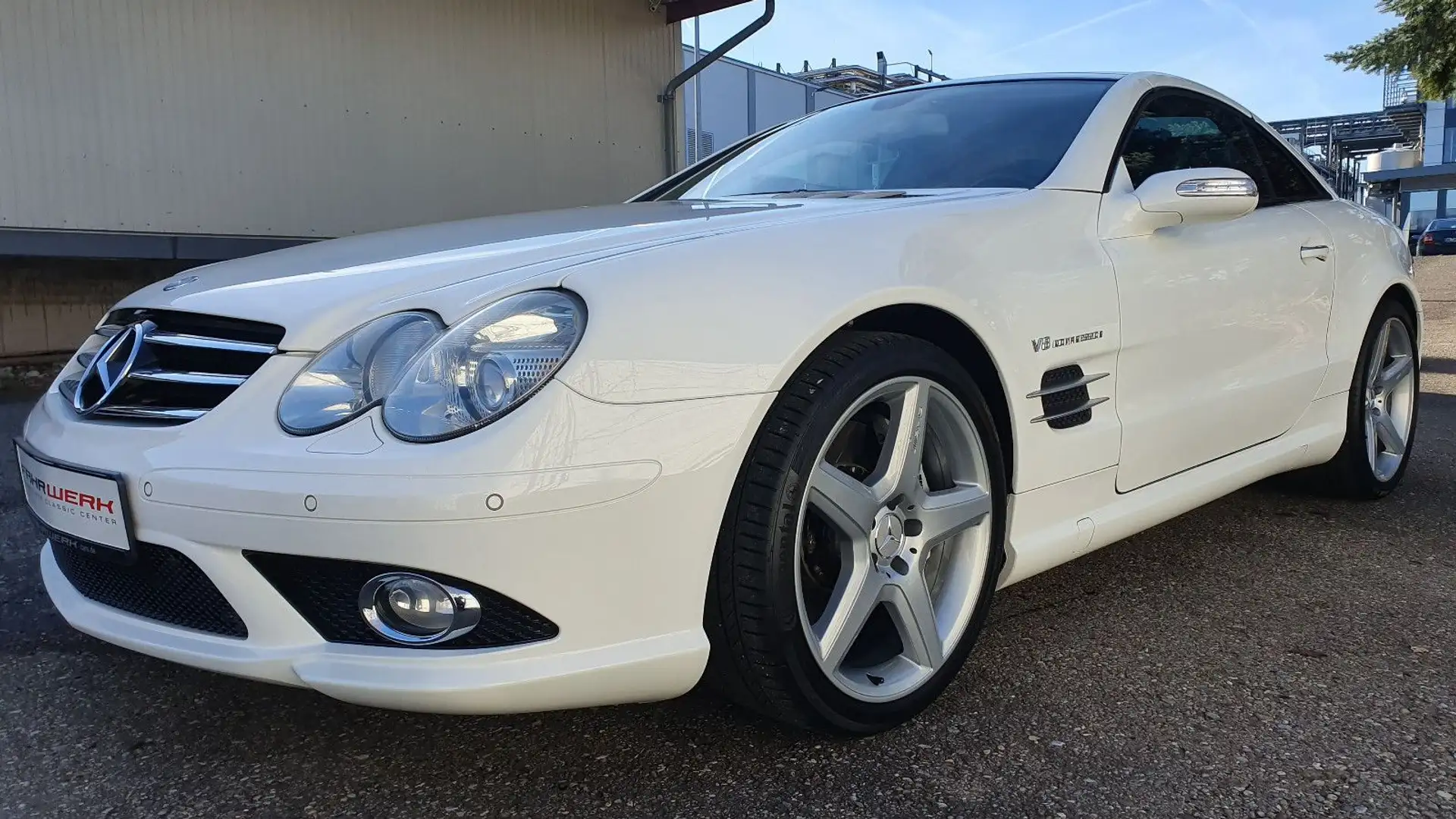 Mercedes-Benz SL 55 AMG SL55, Premiumfahrzeug, Jahreswagenzustand bijela - 2