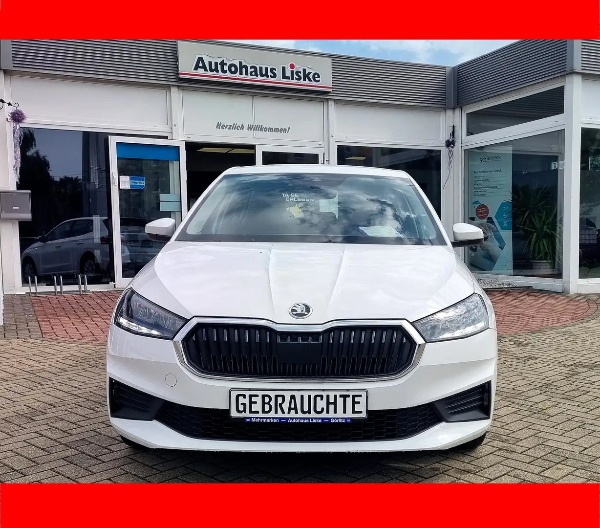 Skoda Fabia ACTIVE/KLIMA/BC/TFL/ZV/TEMPOMAT/DAB-RADIO Weiß - 1