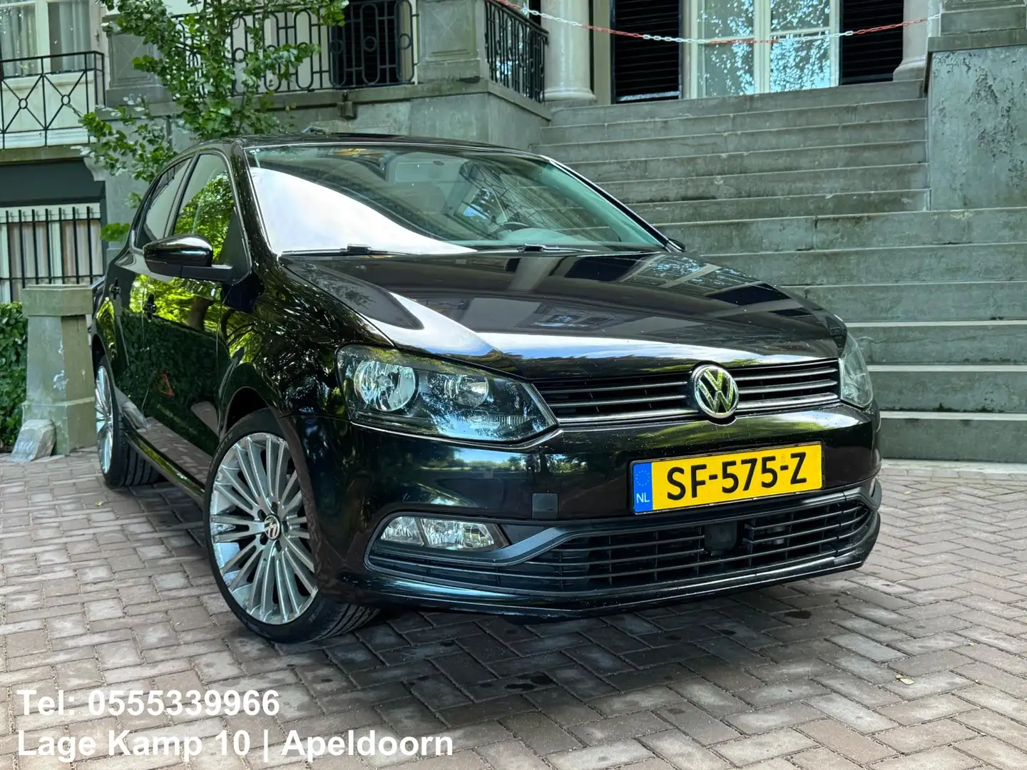 Volkswagen Polo 1.0 Comfortline 5Drs Climate Controle Lmv Armsteun Zwart - 2