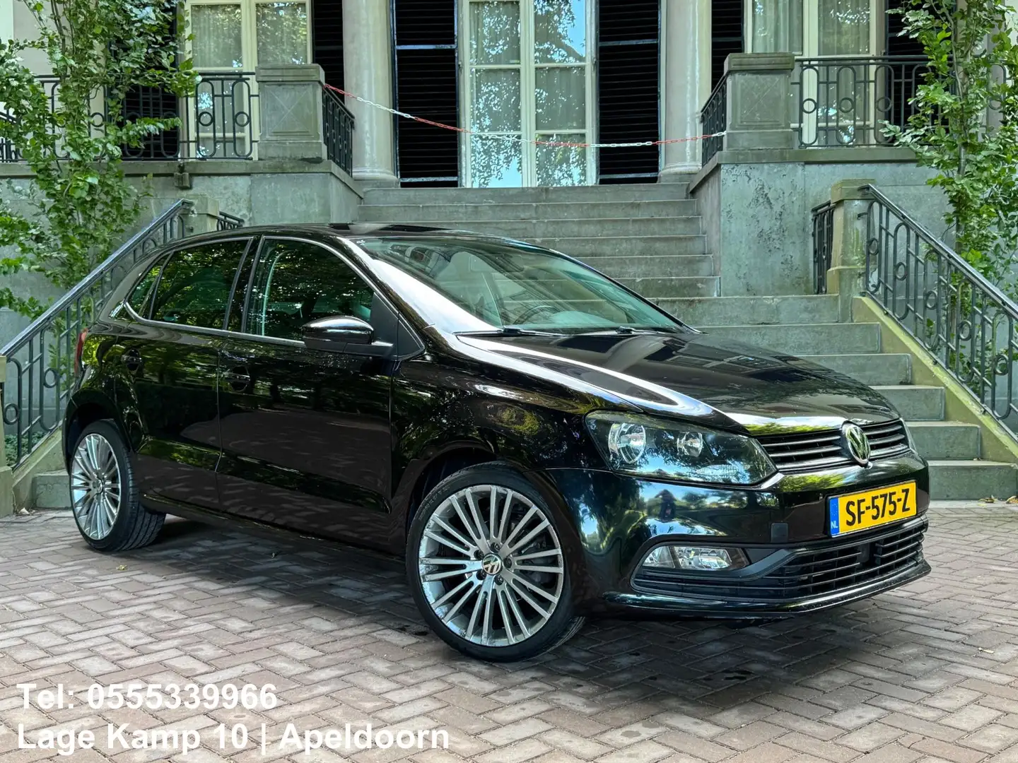 Volkswagen Polo 1.0 Comfortline 5Drs Climate Controle Lmv Armsteun Zwart - 1