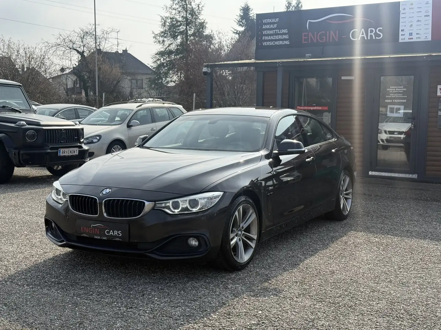 BMW 418 418d Gran Coupe Sport Line Aut. Grau - 1