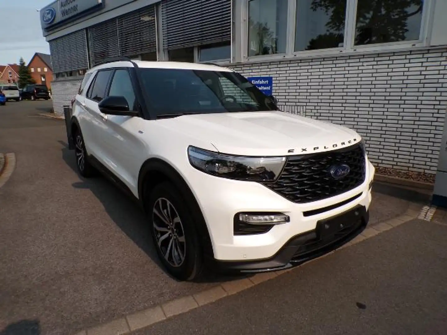 Ford Explorer ST-Line 3.0ltr. EcoBoost Plug in Hybrid/AHK/PANO Blanc - 2