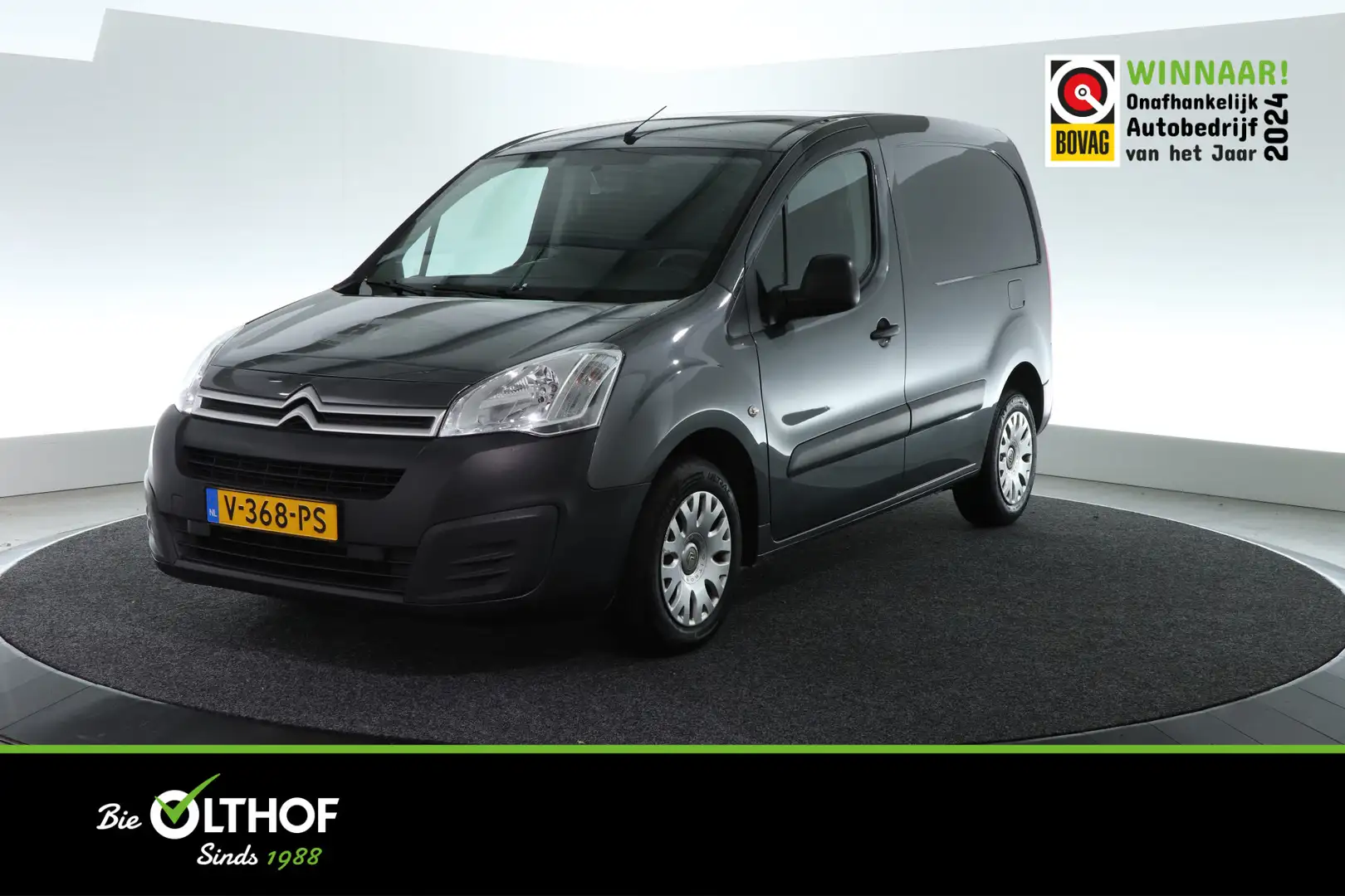 Citroen Berlingo 1.6 BlueHDI 100 Business Economy S&S / AUTOMAAT / Grijs - 1