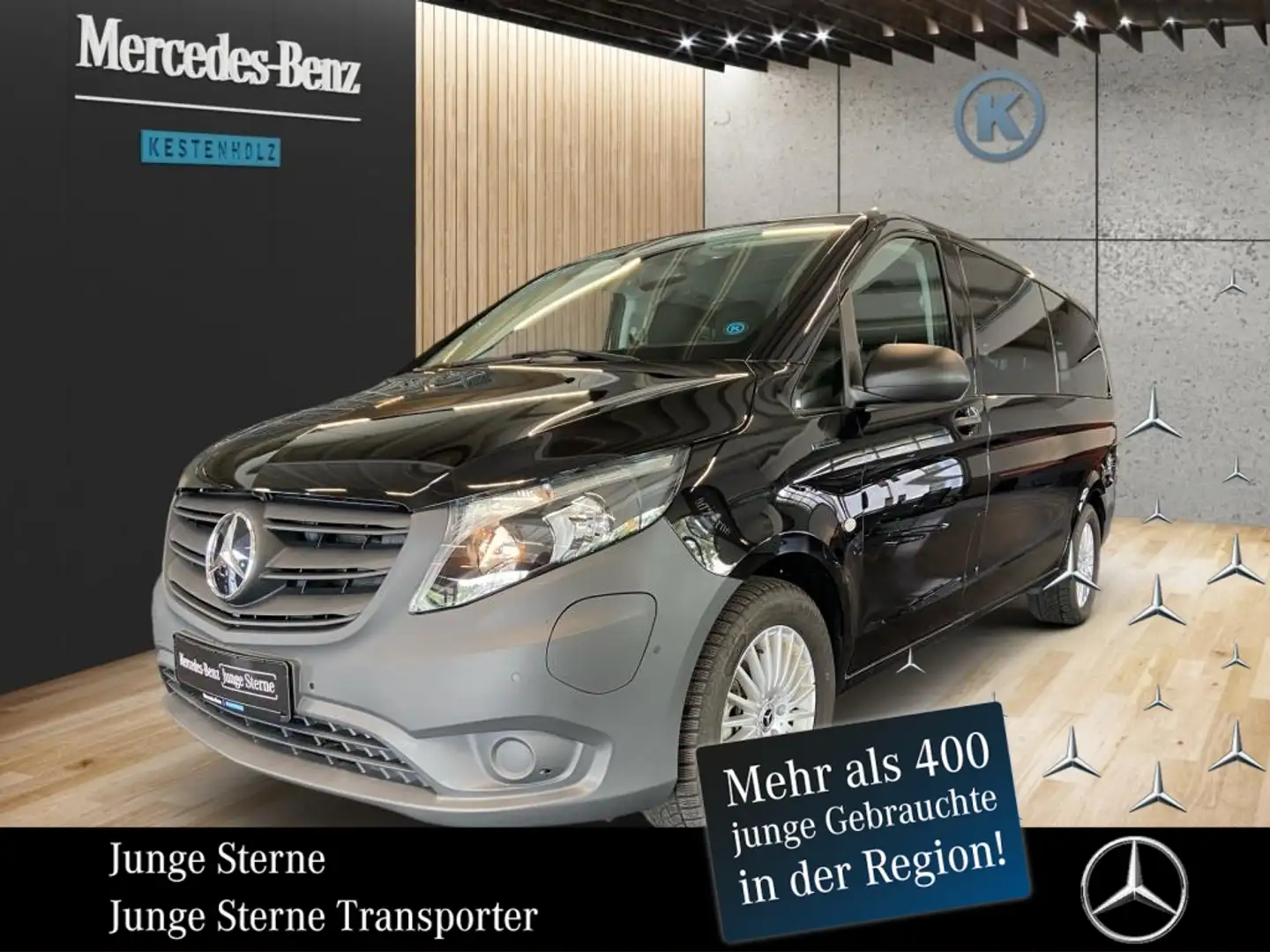 Mercedes-Benz Vito e 129 Tourer PRO Extralang *NAVI*KAM*STHZ* Nero - 1
