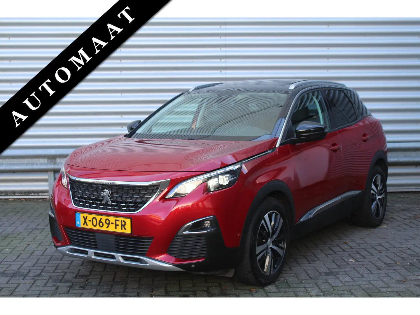 Peugeot 3008 1.2 PureTech 131pk Première AUTOMAAT Panoramadak C Rouge - 1