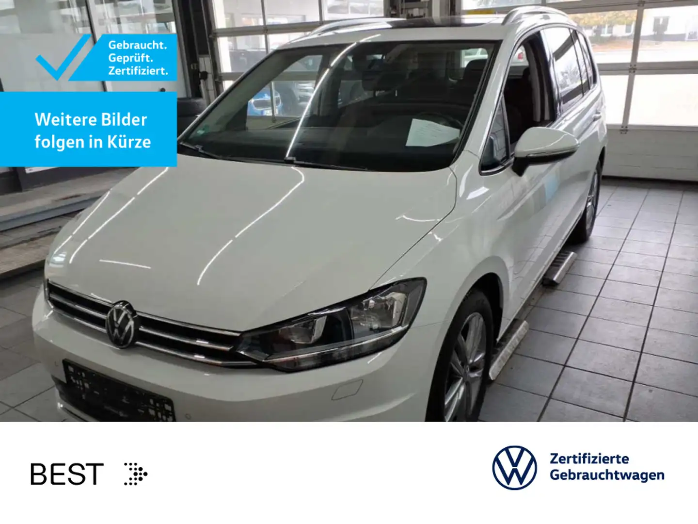 Volkswagen Touran Comfortline 1.5 TSI Active*Pano*Kamera Weiß - 1
